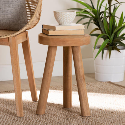 bali & pari - Terah Footstool in Natural Brown - Solo-Natural-Stool view 6