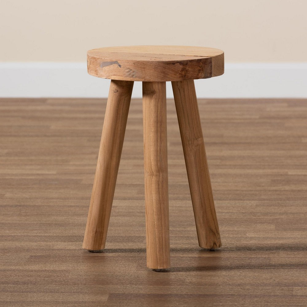 bali & pari - Terah Footstool in Natural Brown - Solo-Natural-Stool view 7