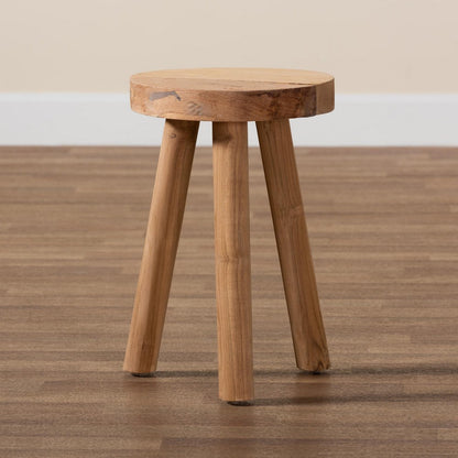bali & pari - Terah Footstool in Natural Brown - Solo-Natural-Stool view 7