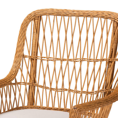 bali & pari - Teresa Chair in Light Honey - Teresa-Light Honey Rattan Cushioned-AC view 5