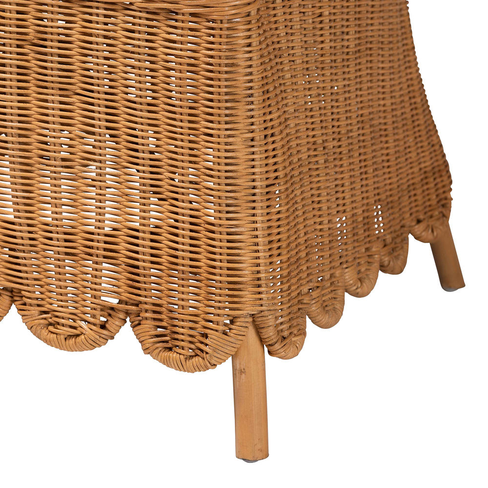 bali & pari - Teresa Chair in Light Honey - Teresa-Light Honey Rattan Cushioned-AC view 6