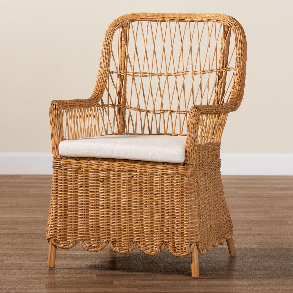 bali & pari - Teresa Chair in Light Honey - Teresa-Light Honey Rattan Cushioned-AC view 9