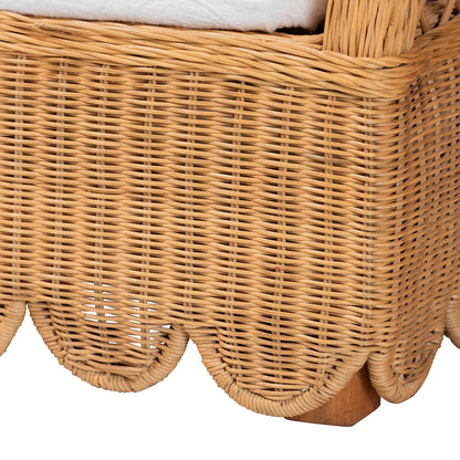 bali & pari - Teresa Daybed in Light Honey - Teresa-Light Honey Rattan-Daybed view 5