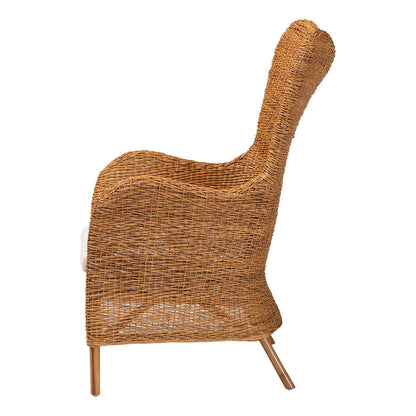 bali & pari - Terra Chair in Light Honey - TERRA-Rattan Light Honey-CC view 3
