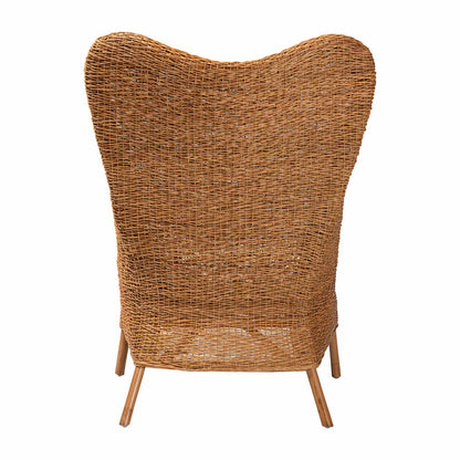 bali & pari - Terra Chair in Light Honey - TERRA-Rattan Light Honey-CC view 4