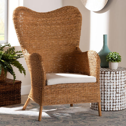 bali & pari - Terra Chair in Light Honey - TERRA-Rattan Light Honey-CC view 8