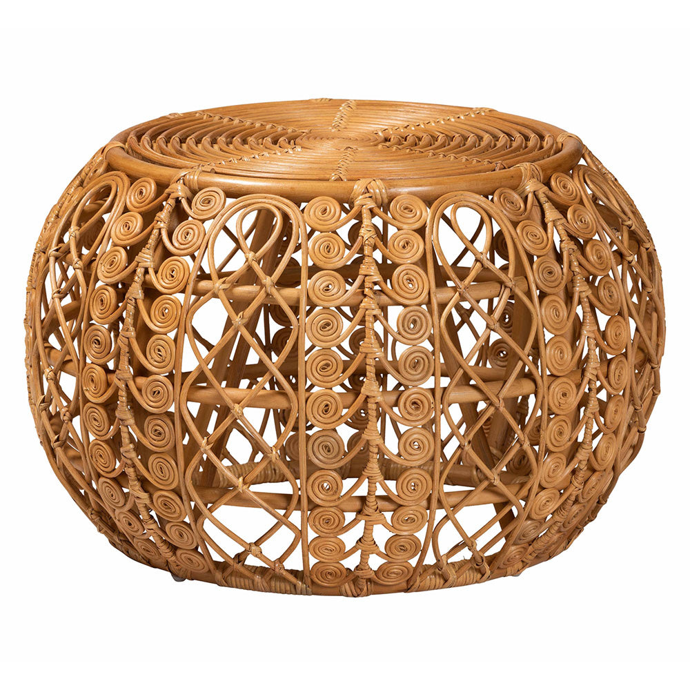 bali & pari - Tiramisu Coffee Table in Light Honey - Tiramisu-Light Honey Rattan-CT view 1