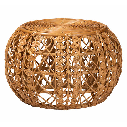 bali & pari - Tiramisu Coffee Table in Light Honey - Tiramisu-Light Honey Rattan-CT view 1