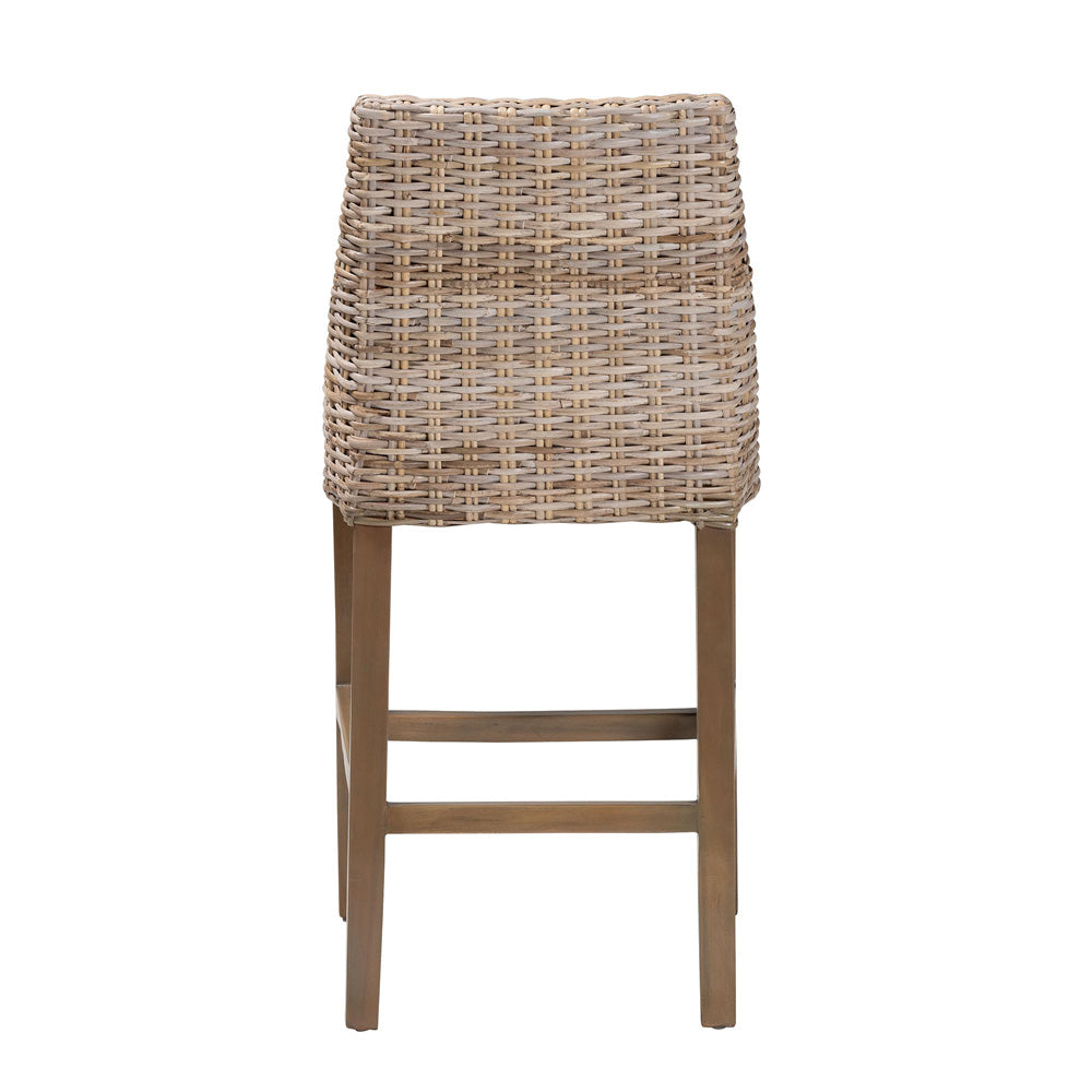 bali & pari - Toby Counter Stool in Kubu Grey/Rustic Taupe - Toby-Grey Natural-CS view 4