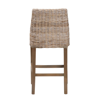 bali & pari - Toby Counter Stool in Kubu Grey/Rustic Taupe - Toby-Grey Natural-CS view 4