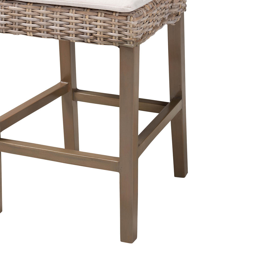 bali & pari - Toby Counter Stool in Kubu Grey/Rustic Taupe - Toby-Grey Natural-CS view 6