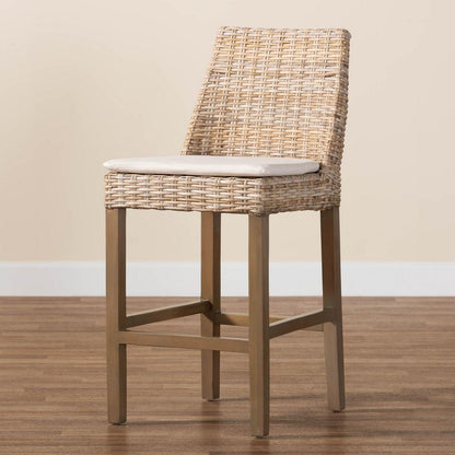 bali & pari - Toby Counter Stool in Kubu Grey/Rustic Taupe - Toby-Grey Natural-CS view 9