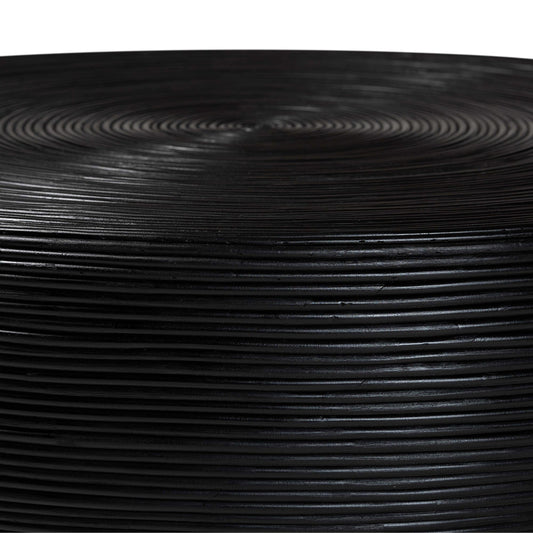 bali & pari - Tokyo Coffee Table in Black - Tokyo-Black Rattan-Coffee Table view 2
