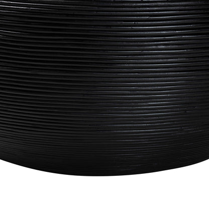 bali & pari - Tokyo Coffee Table in Black - Tokyo-Black Rattan-Coffee Table view 3