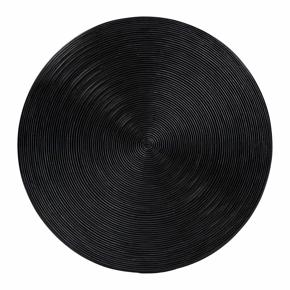 bali & pari - Tokyo Coffee Table in Black - Tokyo-Black Rattan-Coffee Table view 4