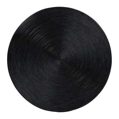 bali & pari - Tokyo Coffee Table in Black - Tokyo-Black Rattan-Coffee Table view 4