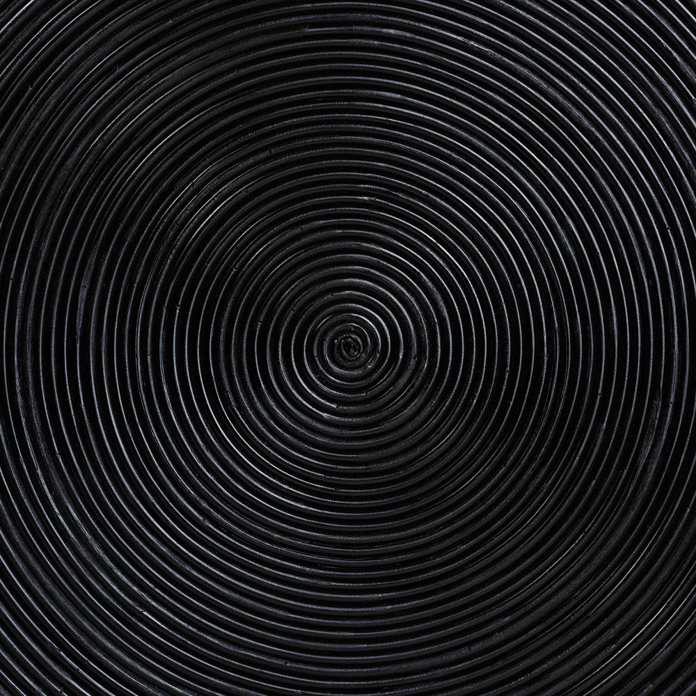 bali & pari - Tokyo Coffee Table in Black - Tokyo-Black Rattan-Coffee Table view 5