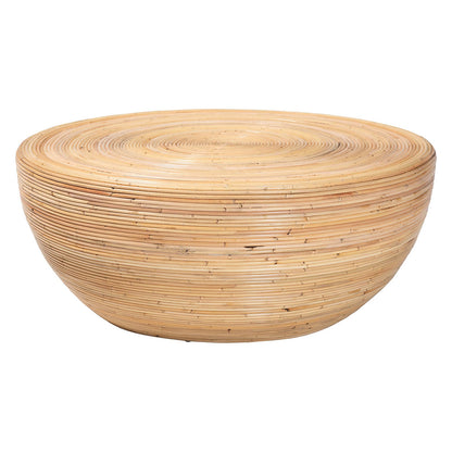 bali & pari - Tokyo Coffee Table in Natural Brown - Tokyo-Natural Rattan-Coffee Table view 1