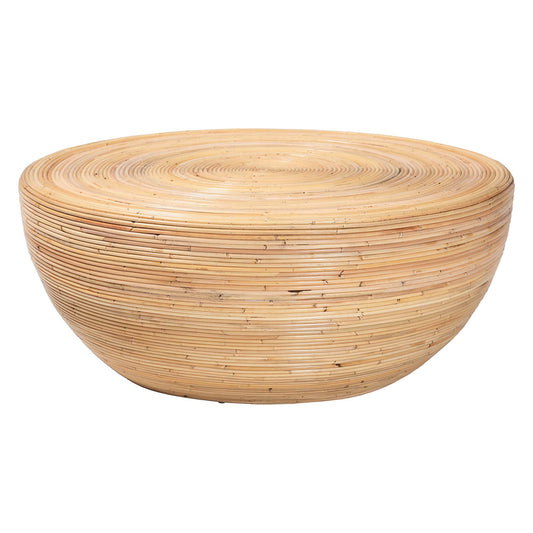 bali & pari - Tokyo Coffee Table in Natural Brown - Tokyo-Natural Rattan-Coffee Table view 1