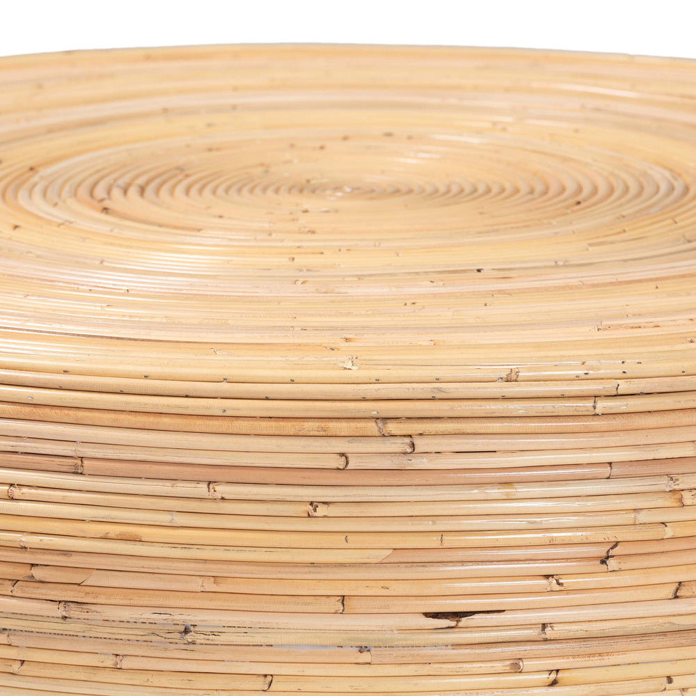 bali & pari - Tokyo Coffee Table in Natural Brown - Tokyo-Natural Rattan-Coffee Table view 2