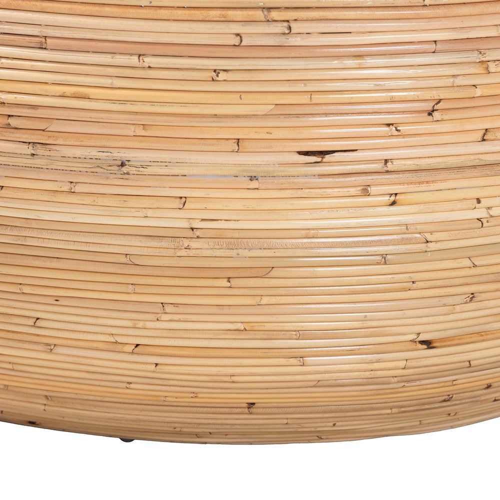 bali & pari - Tokyo Coffee Table in Natural Brown - Tokyo-Natural Rattan-Coffee Table view 3