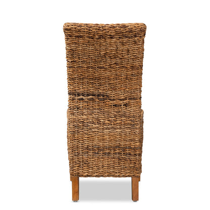 bali & pari - Trianna Dining Chair in Brown/Natural Brown - Florence Highback-Natural-DC view 4