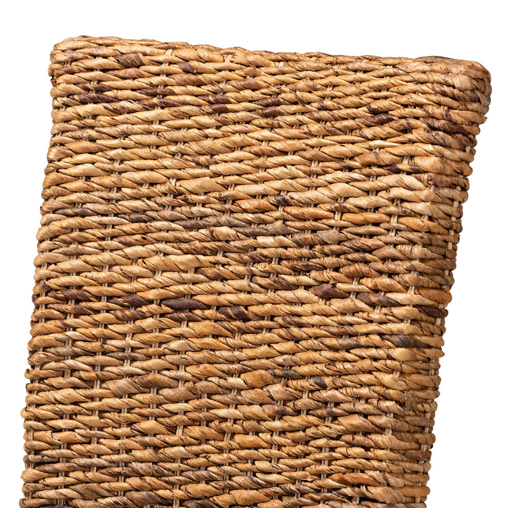 bali & pari - Trianna Dining Chair in Brown/Natural Brown - Florence Highback-Natural-DC view 5