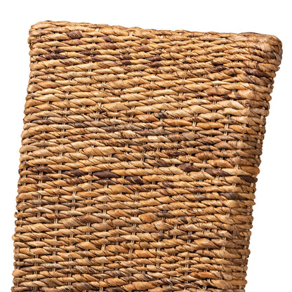 bali & pari - Trianna Dining Chair in Brown/Natural Brown - Florence Highback-Natural-DC view 5