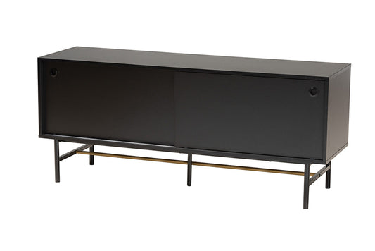 bali & pari - Truett TV Stand - LCF20271-Dark Brown-TV Stand view 1