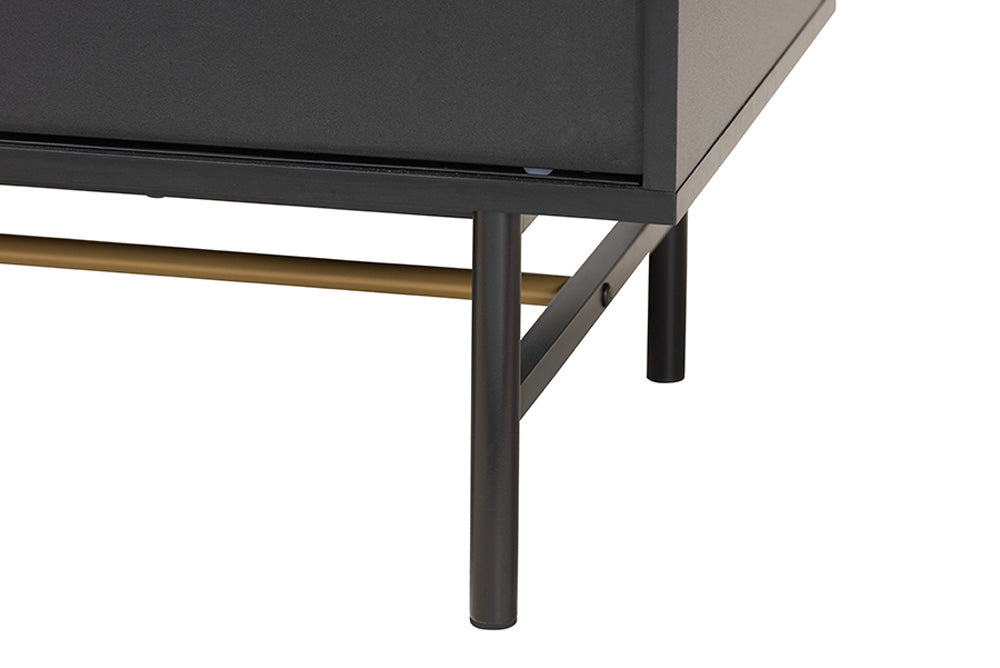 bali & pari - Truett TV Stand - LCF20271-Dark Brown-TV Stand view 7