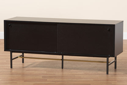 bali & pari - Truett TV Stand - LCF20271-Dark Brown-TV Stand view 9