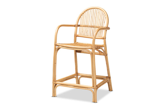 bali & pari - Tugera Counter Stool - Tugera-Rattan-CS view 1