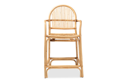 bali & pari - Tugera Counter Stool - Tugera-Rattan-CS view 2