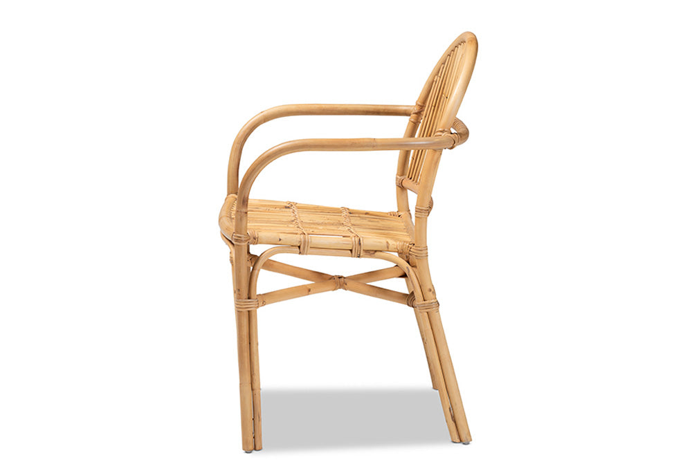 bali & pari - Tugera Dining Chair - Tugera-Rattan-DC view 3