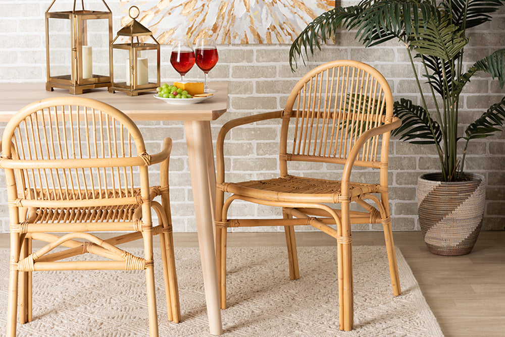 bali & pari - Tugera Dining Chair - Tugera-Rattan-DC view 5