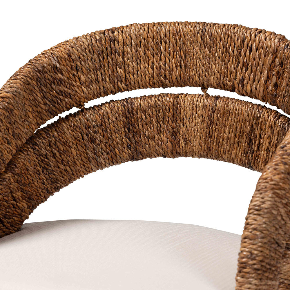 bali & pari - Ubud Dining Chair in Natural Seagrass - Ubud-Banana Weave-Natural Rattan-DC view 5