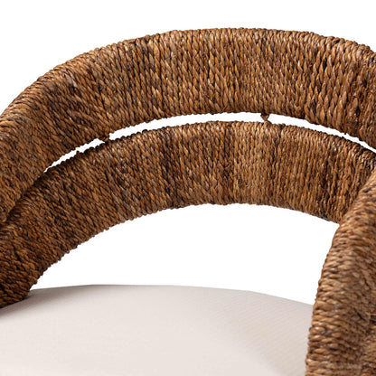 bali & pari - Ubud Dining Chair in Natural Seagrass - Ubud-Banana Weave-Natural Rattan-DC view 5