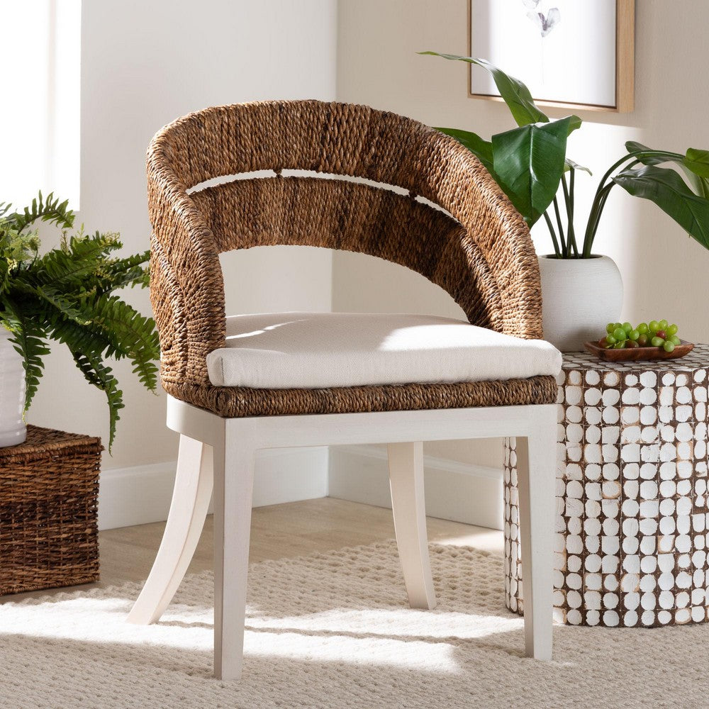 bali & pari - Ubud Dining Chair in Natural Seagrass - Ubud-Banana Weave-Natural Rattan-DC view 8