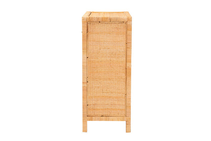 bali & pari - Vaere Storage Cabinet - Vaere-Mahogany-4DW-Storage Cabinet view 3