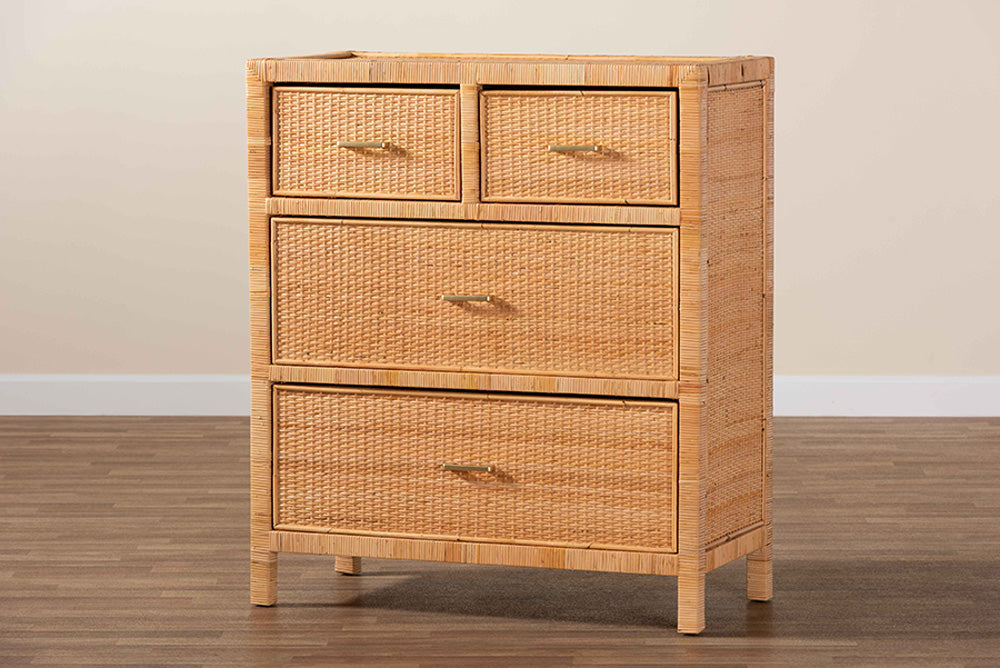 bali & pari - Vaere Storage Cabinet - Vaere-Mahogany-4DW-Storage Cabinet view 8