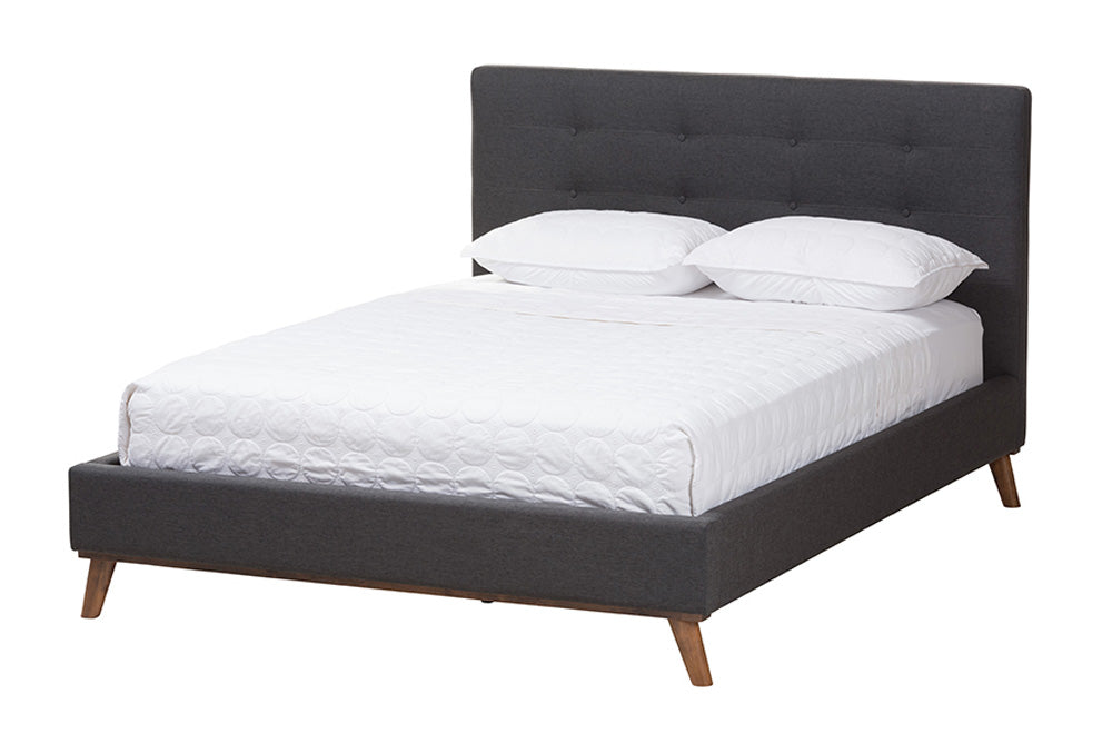 bali & pari - Valencia Full Bedroom Set - BBT6662-Dark Grey-Full-2PC Set view 3