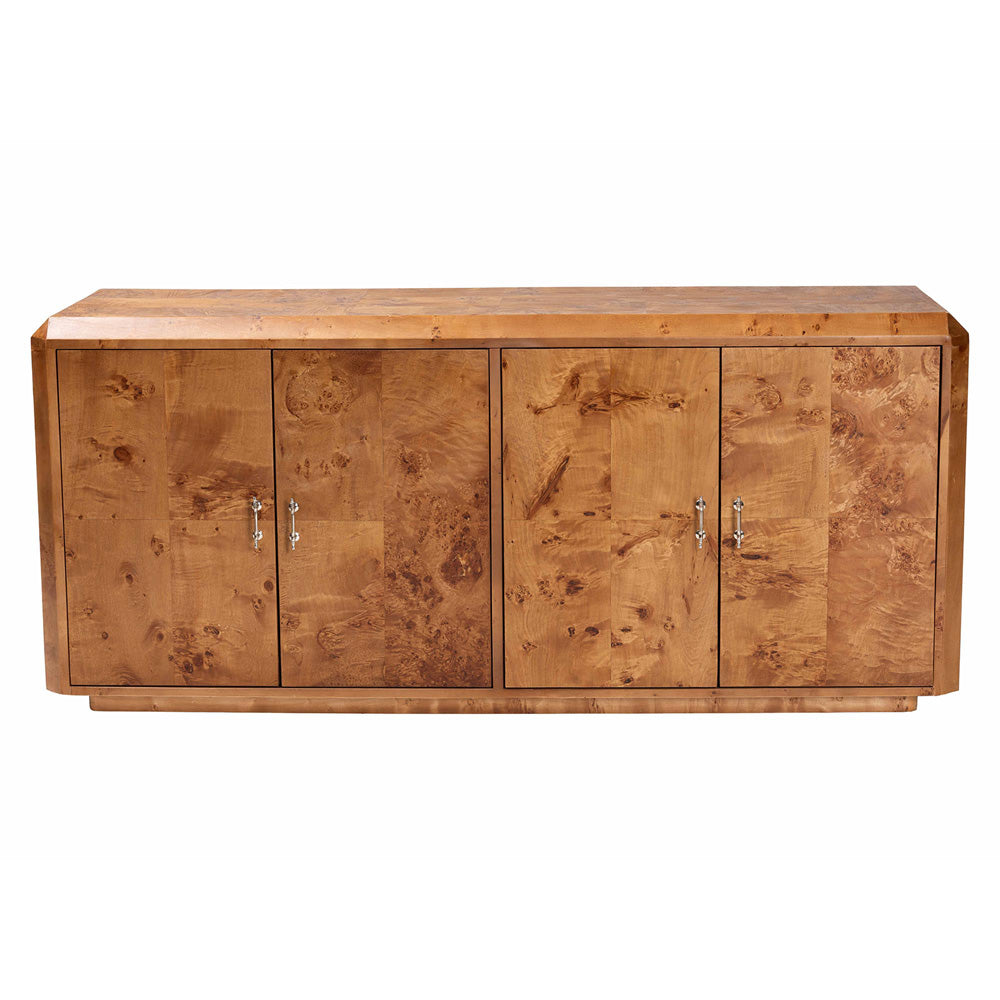 bali & pari - Valora Sideboard in Mappa Burl - SVN-1296-Natural Burl-Mega-Cabinet view 3