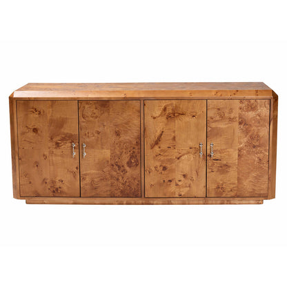 bali & pari - Valora Sideboard in Mappa Burl - SVN-1296-Natural Burl-Mega-Cabinet view 3