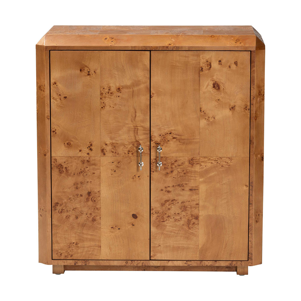 bali & pari - Valora Sideboard in Mappa Burl - SVN-1308B-Natural Burl-Nebu-2DR-Cabinet view 3