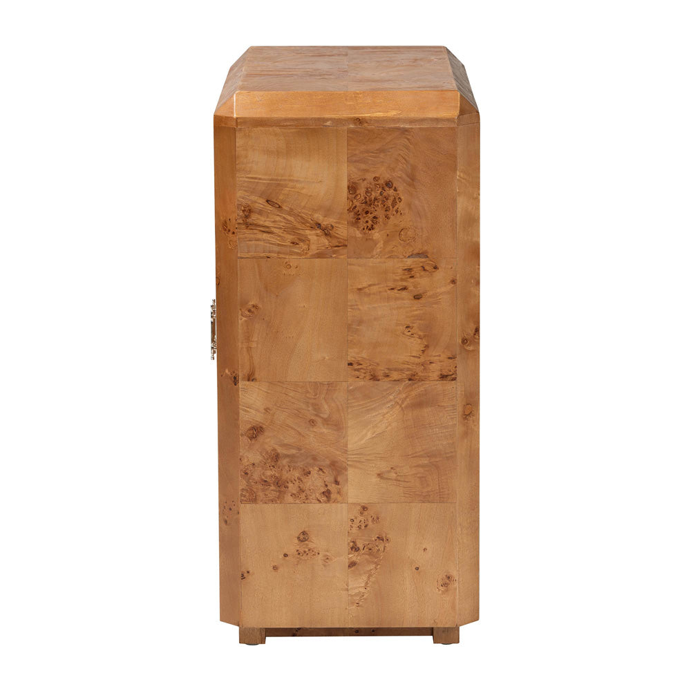 bali & pari - Valora Sideboard in Mappa Burl - SVN-1308B-Natural Burl-Nebu-2DR-Cabinet view 4