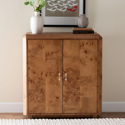 bali & pari - Valora Sideboard in Mappa Burl - SVN-1308B-Natural Burl-Nebu-2DR-Cabinet view 7