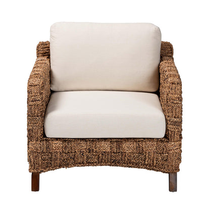 bali & pari - Vevina Chair in White/Natural Brown/Dark Brown - DCWH 10016-Natural/White Cushions-CC view 2