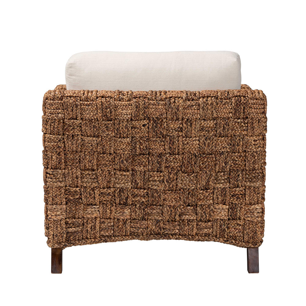 bali & pari - Vevina Chair in White/Natural Brown/Dark Brown - DCWH 10016-Natural/White Cushions-CC view 4