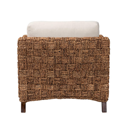 bali & pari - Vevina Chair in White/Natural Brown/Dark Brown - DCWH 10016-Natural/White Cushions-CC view 4