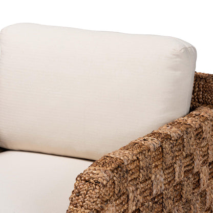 bali & pari - Vevina Chair in White/Natural Brown/Dark Brown - DCWH 10016-Natural/White Cushions-CC view 5